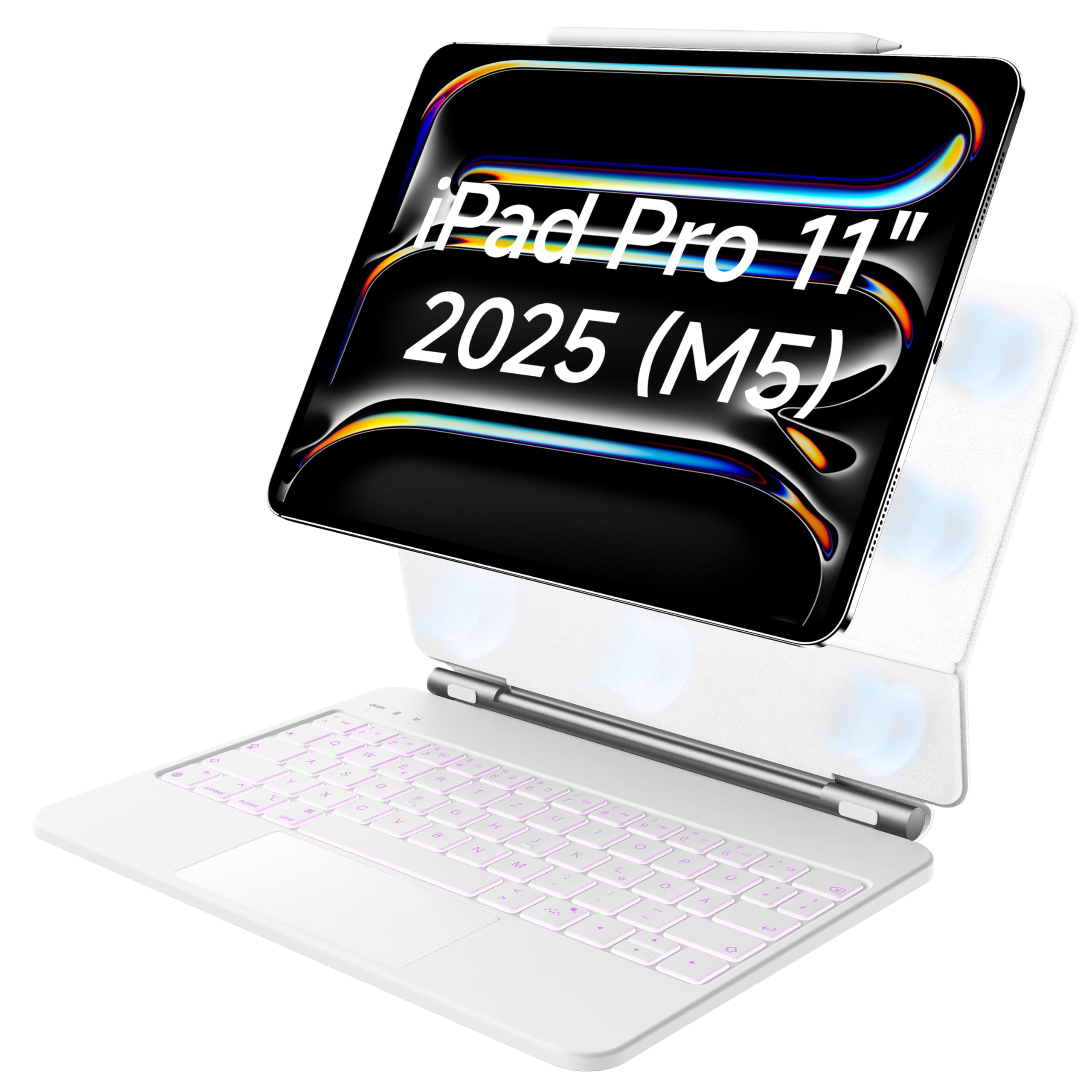 HOU Magic Keyboard iPad Pro 11 M4 2024, sadece iPad Pro 11 inç
